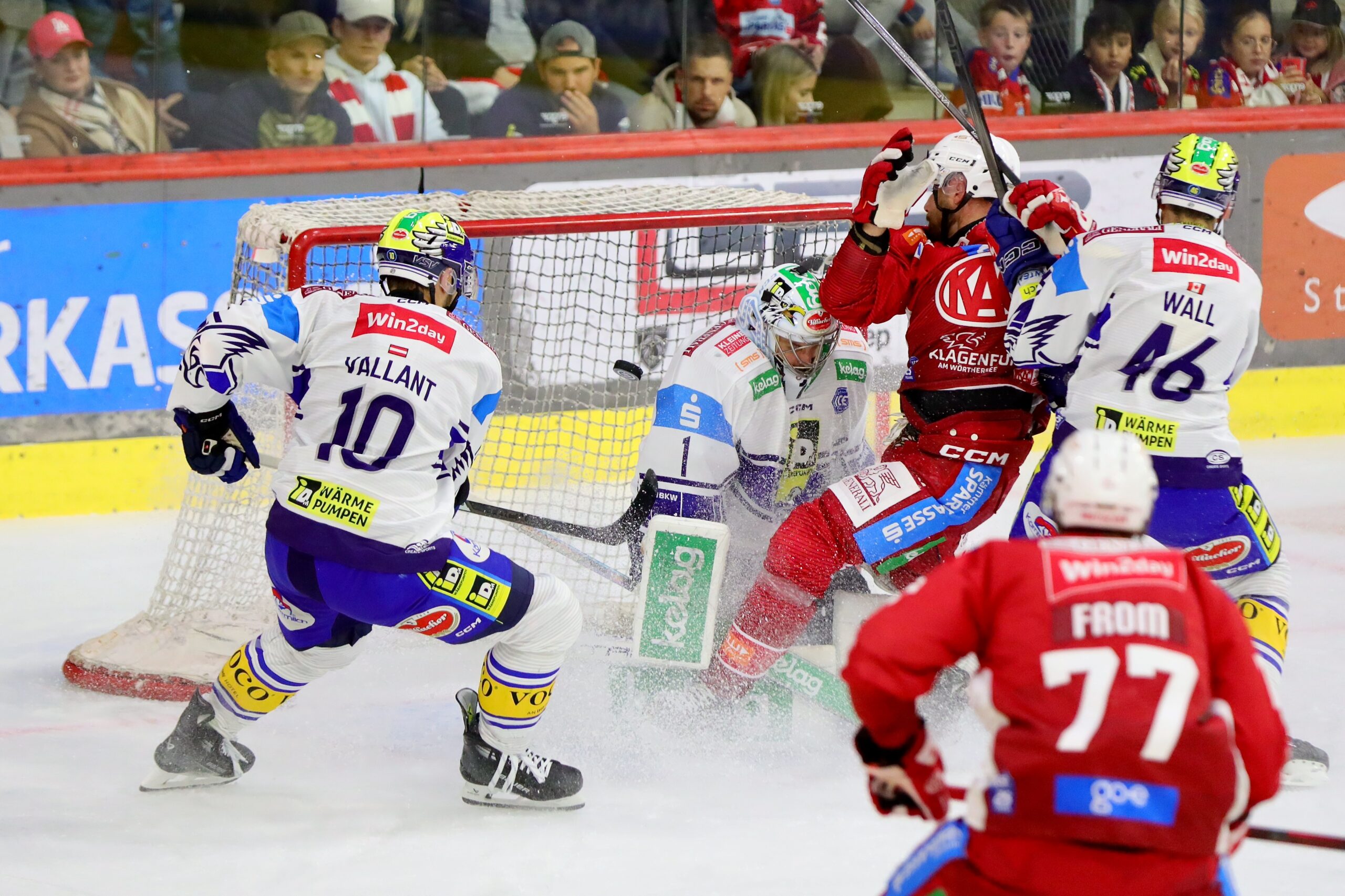 “Eagles” lost to EC KAC in the 356th Carinthian derby with a score of 3:5 – EC iDM Heat Pumps VSV